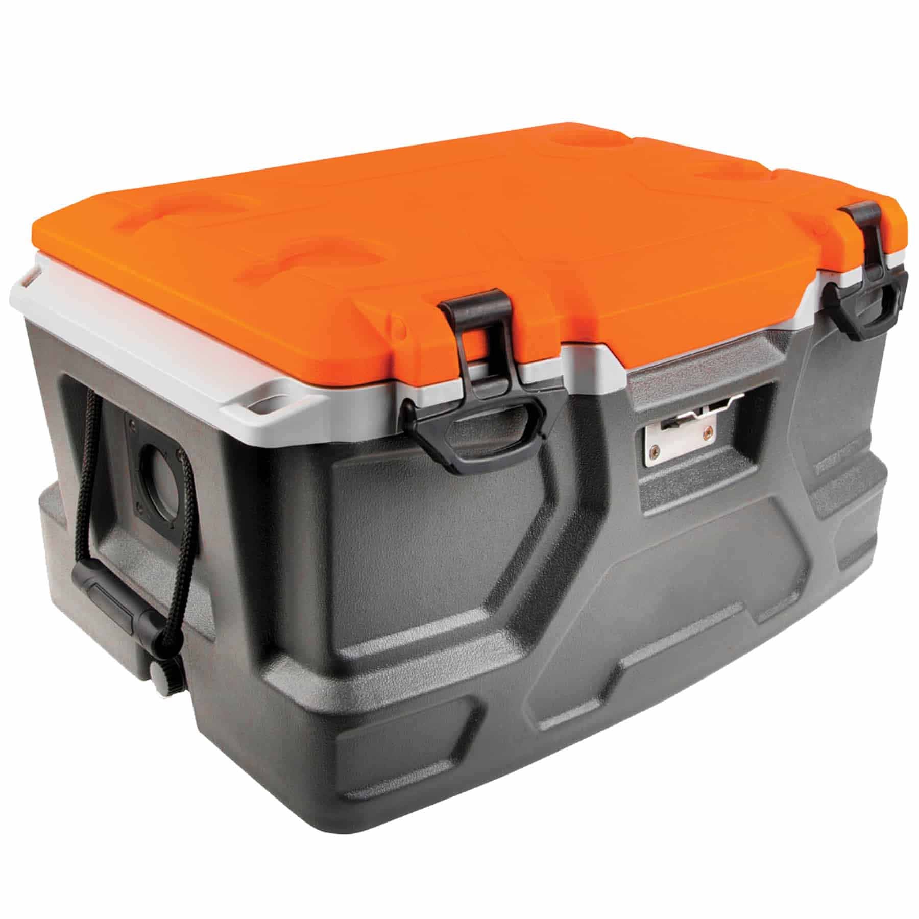 Ergodyne 13171 5171 Single Orange and Gray Industrial Hard Sided Cooler - 48 qt - Moutools