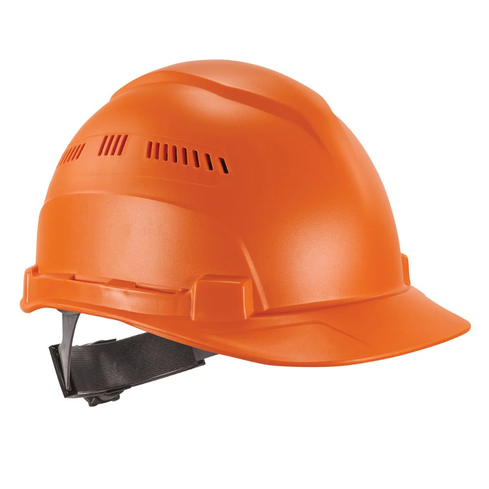 Ergodyne 60270 #8966 Orange Lightweight Cap-Style Hard Hat Vented Class C - Moutools