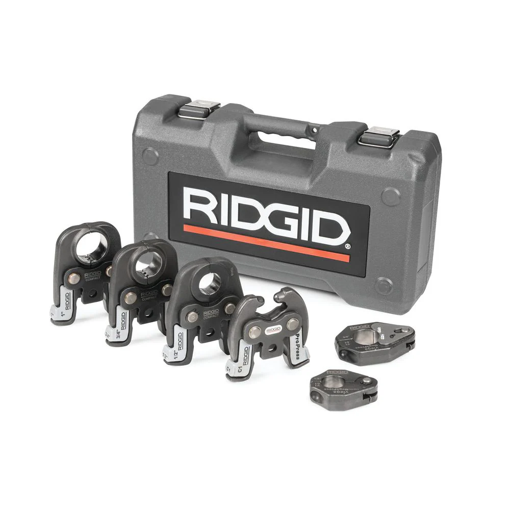 Ridgid 66993 MP Jaws and Rings Kit with C1 - Moutools