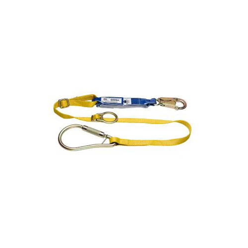Werner C311403 6' DeCoil Tie-Back/Adjustable Single Leg Lanyard w Snap Hook - Moutools