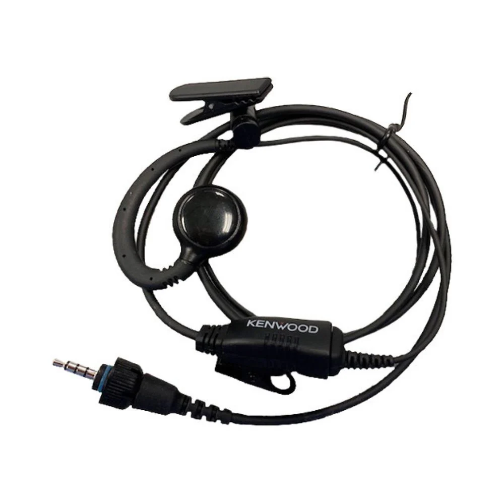 Kenwood KHS-51 C-Ring Ear Hanger with PTT & Mic - Moutools