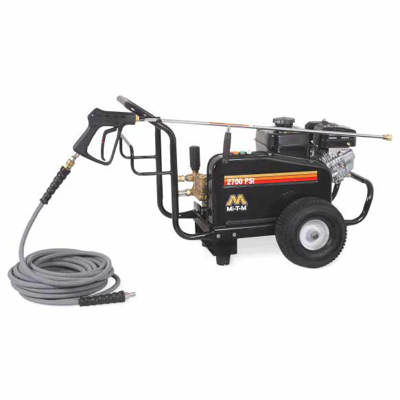 Mi-T-M JCW-2703-0MRB JCW Series Gasoline Belt Drive Cold Water Pressure Washer - Moutools