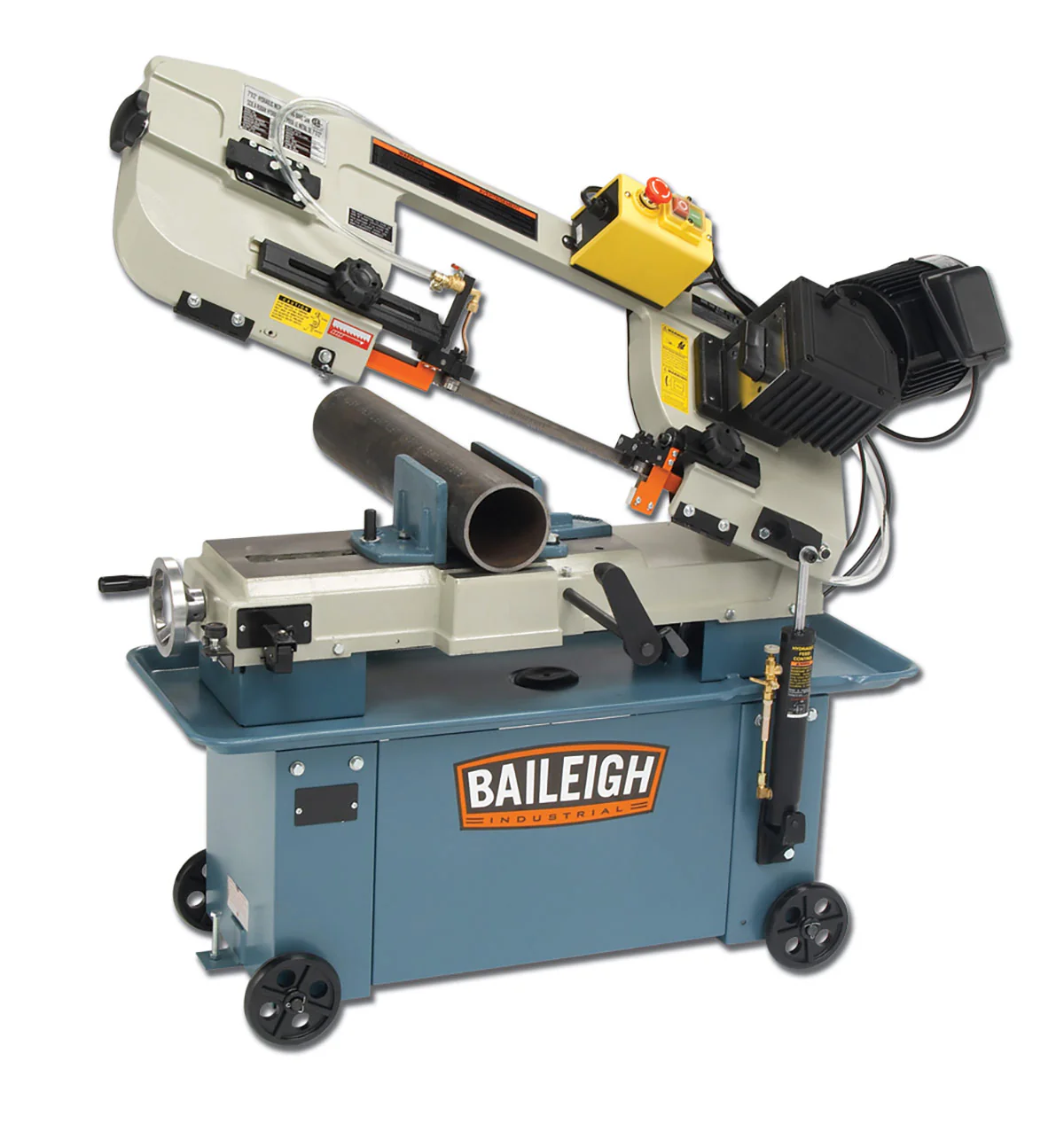 Baileigh Industrial BA9-1001680 Metal Cutting Band Saw BS-712M - Moutools