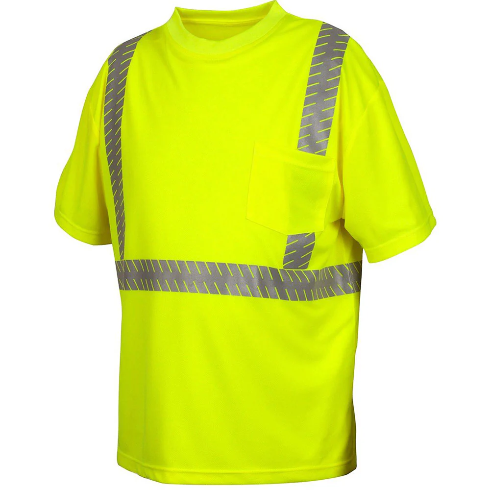 Pyramex RTS2310X4 Broken Heat Sealed Tape T-Shirt - Size 4XLarge - Moutools