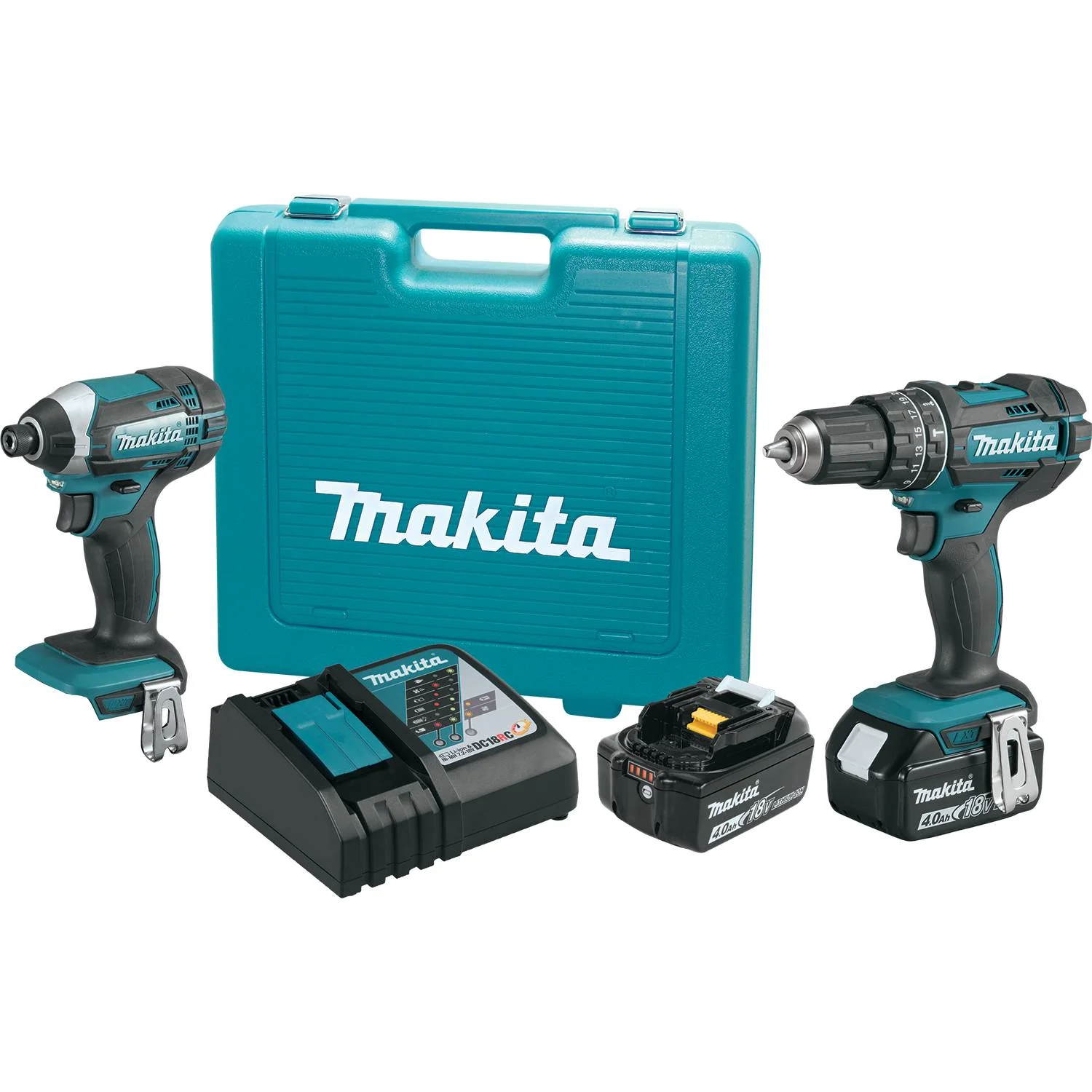 Makita XT261M 18V LXT Li-Ion 2 Piece Combo Kit (4.0Ah) - Moutools