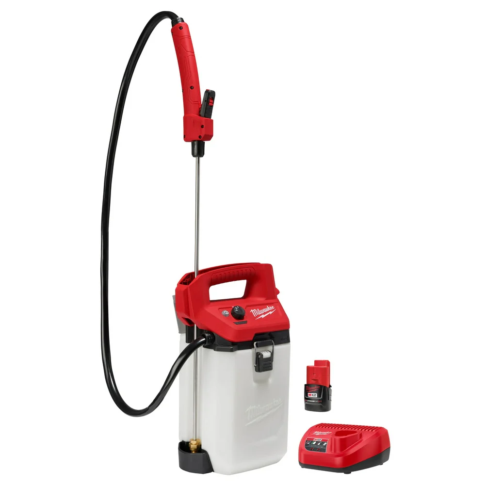 Milwaukee 2528-21G2 M12 2 Gallon Handheld Sprayer Kit - Moutools