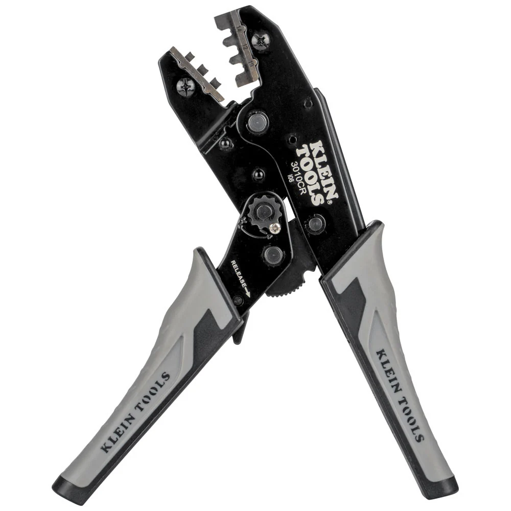 Klein 3010CR Solar Ratcheting Crimper for MC4 Connectors - Moutools