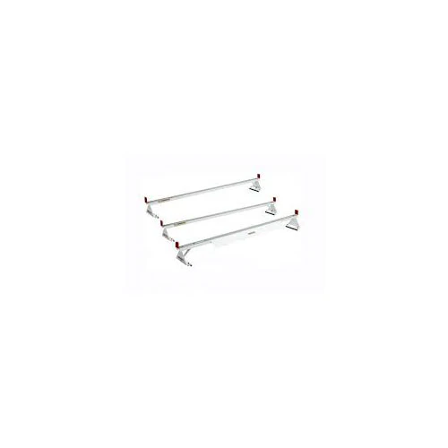 Weather Guard 217-3 White Steel All-Purpose Lite Duty Van Rack, 3-Cross Member - Moutools