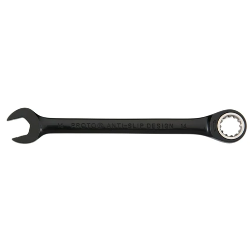 Proto JSCRM08 8mm Metric Non-Reversing Combination Spline Wrench - Moutools