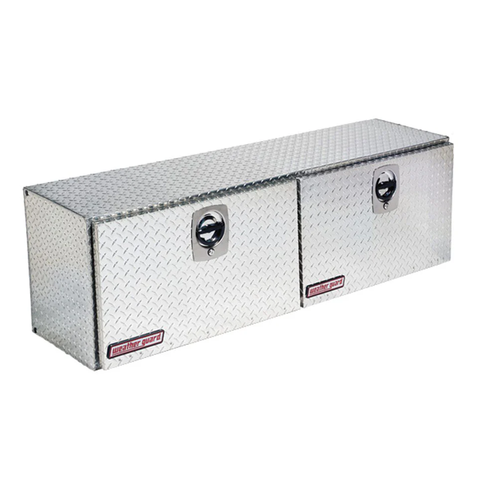 WeatherGuard 365-0-02 Clear Aluminum Super Hi-Side Box, 10.8 Cu. Ft. - Moutools