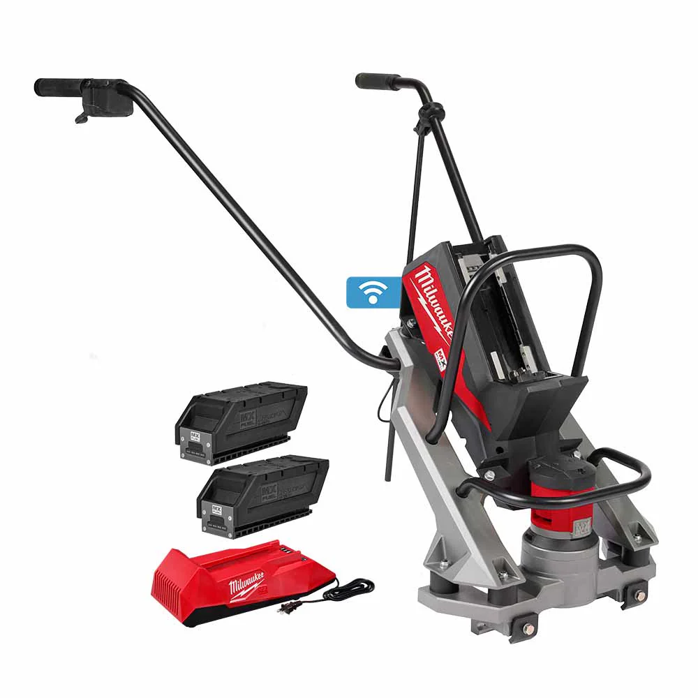Milwaukee MXF381-2CP MX FUEL Push-Start Vibratory Screed Kit w/ Two Batteries and Charger - Moutools