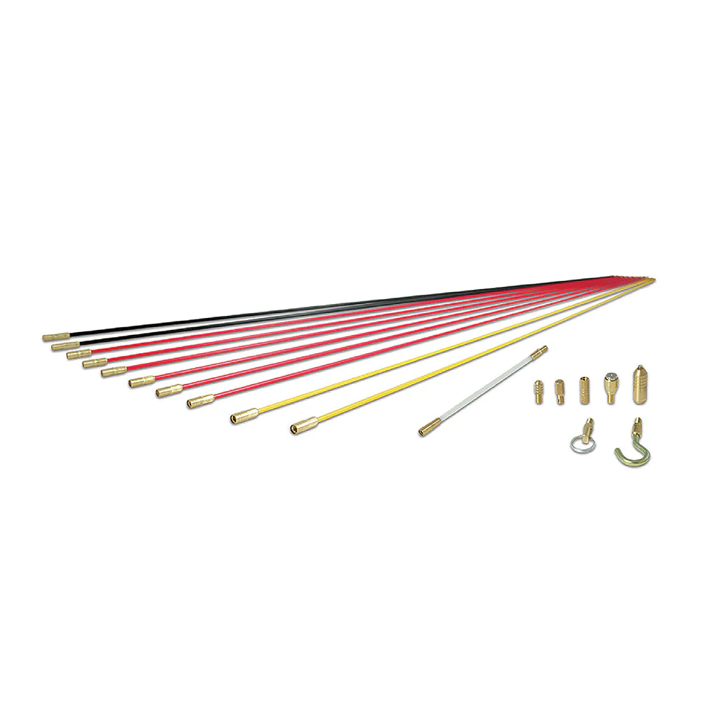 Klein SRS56980 Deluxe Fish Rod Set, 33', 19 Pieces - Moutools