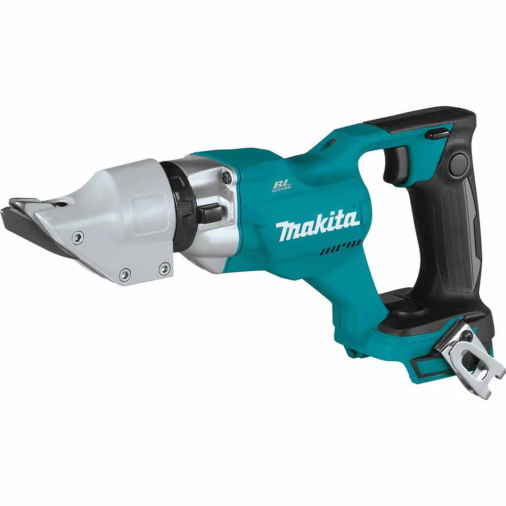 Makita XSJ03Z 18V LXT Lithium‑Ion Brushless Cordless 14 Gauge Straight Shear, Tool Only - Moutools