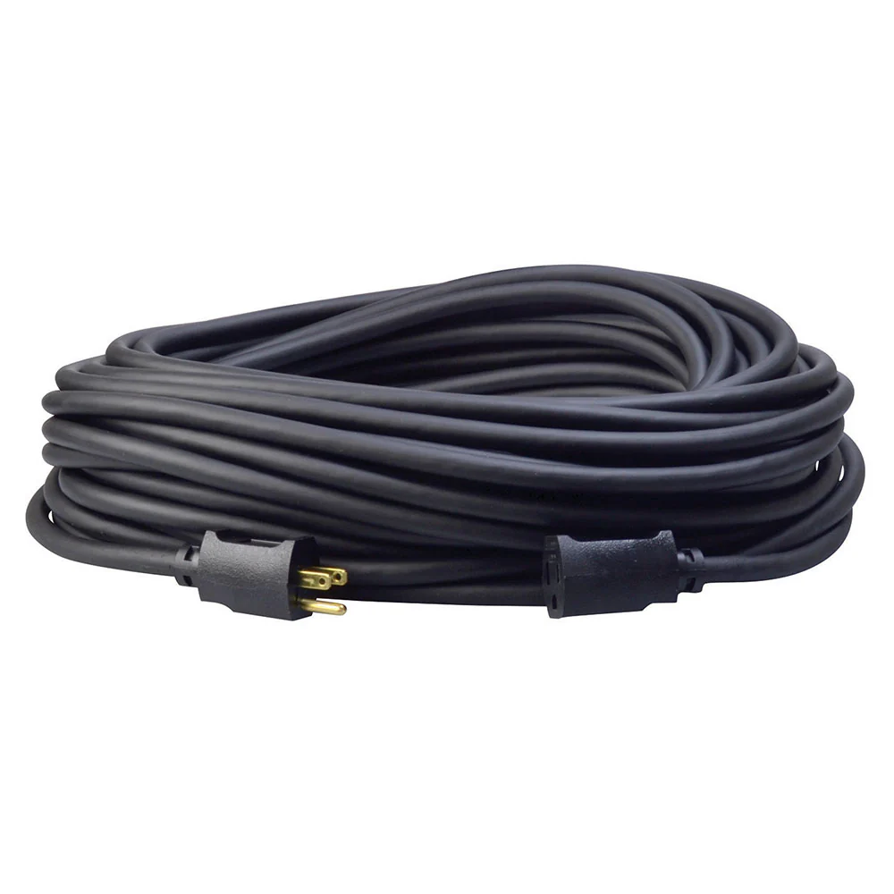 Southwire 1629SW0008 12/3 100' SJEOOW Black Exension Cord - Moutools
