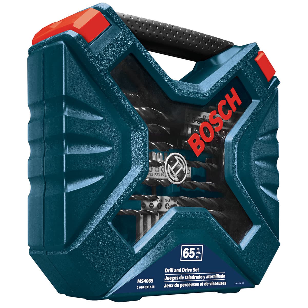 Bosch MS4065 65 pc. Drilling and Driving Mixed Bit Set - Moutools