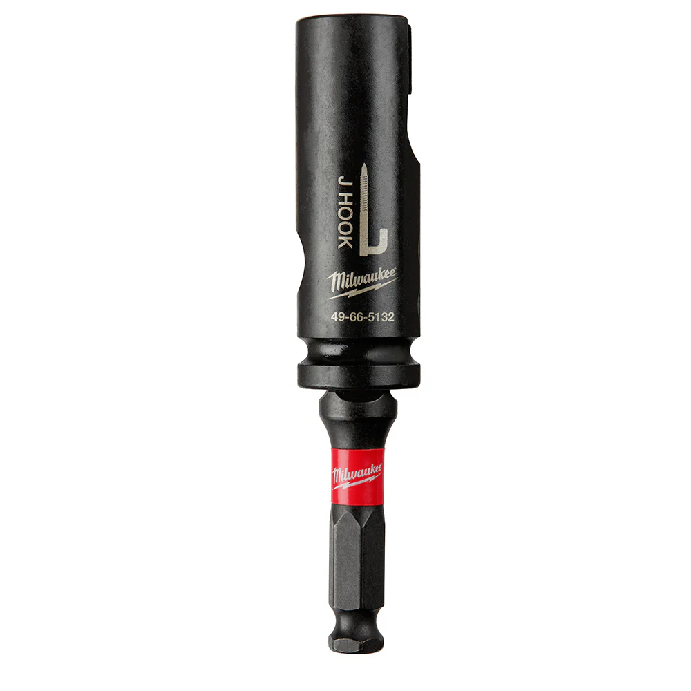 Milwaukee 49-66-5132 Shockwave Lineman's J Hook Socket - Moutools