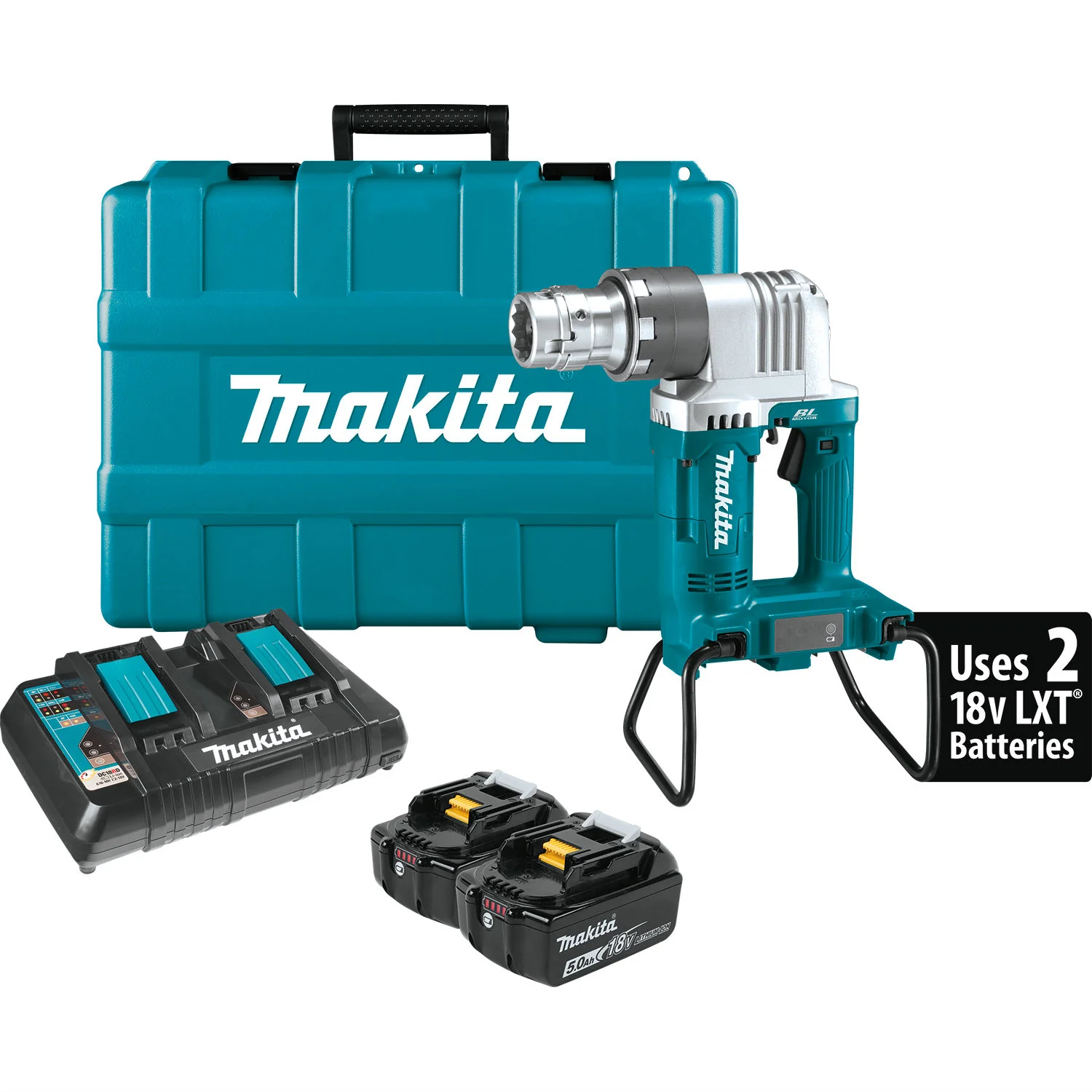 Makita XTW01PT 18V X2 LXT (36V) Brushless Cordless Shear Wrench Kit (5.0Ah) - Moutools