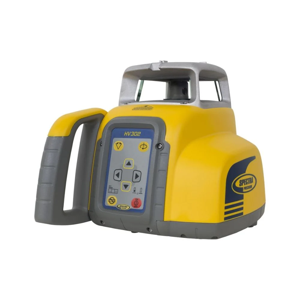 Spectra HV302-BCA Red Beam Self-Leveling Rotary Laser with Alkaline Batteries - Moutools