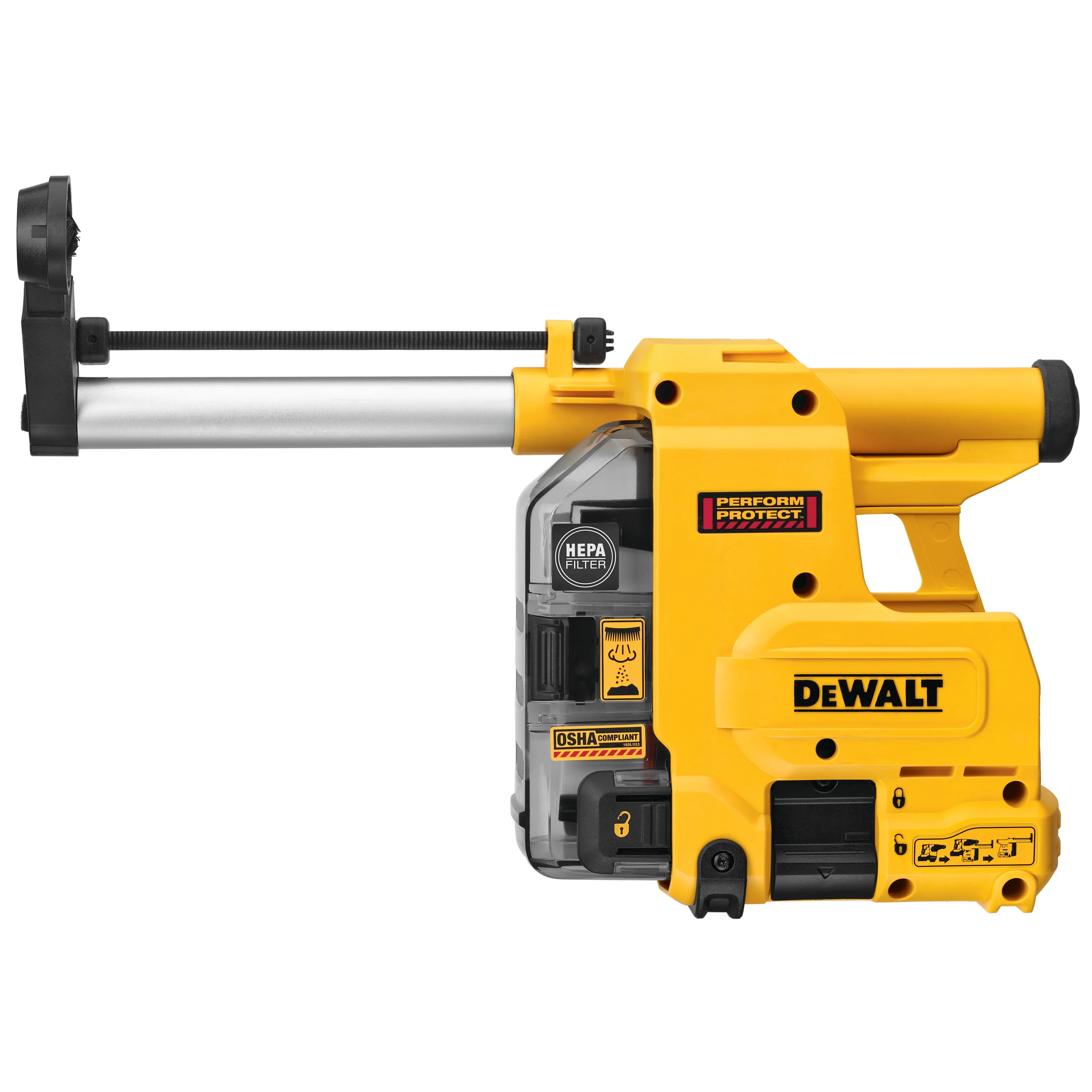 DeWalt DWH304DH Table 1 Compliant SDS Plus Dust Extractor for DCH293/D25333 - Moutools