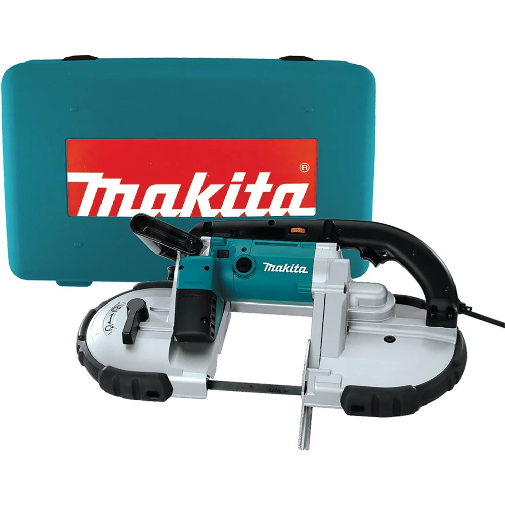 Makita 2107FZK 6.5 Amp Variable Speed Portable Band Saw w/LED, Case w/o Lock-On - Moutools