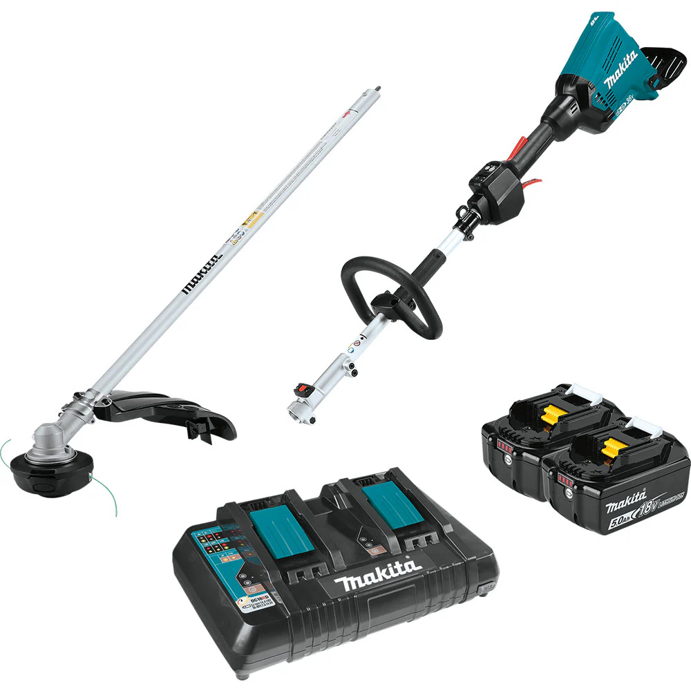 Makita XUX01M5PT 18V X2 (36V) LXT Couple Shaft Power Head Kit (5.0Ah) - Moutools