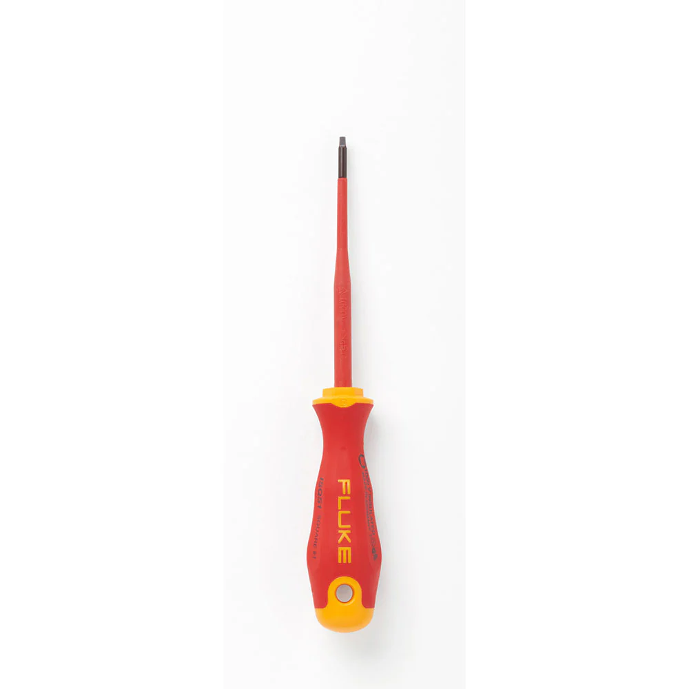 Fluke 5067323 ISQS1 Insulated Squared Screwdriver #2 1000V - Moutools