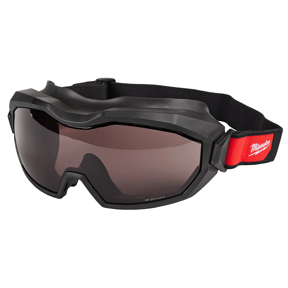 Milwaukee 48-73-2063 Vented Goggles - Tinted Dual Coat Lens - Moutools