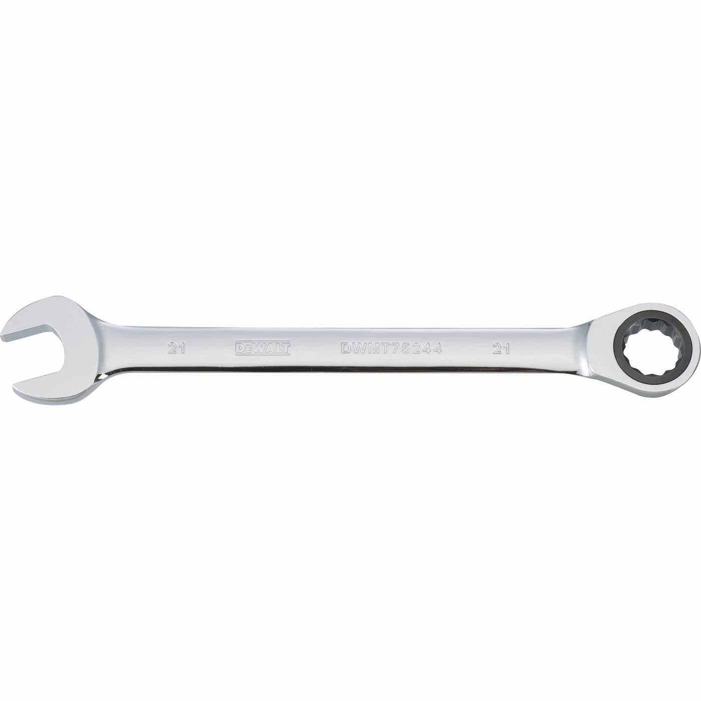Dewalt DWMT75244OSP Mechanics Ratcheting Combination Wrench 21 MM - Moutools