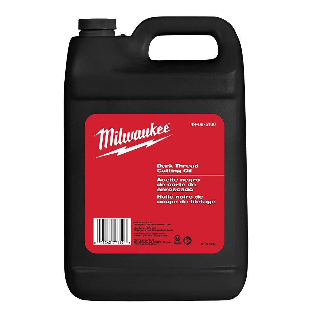 Milwaukee 49-08-5100 1 Gallon Dark Thread Cutting Oil - Moutools