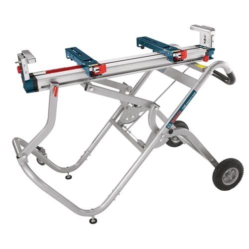 Bosch T4B Gravity-Rise Miter Saw Stand with Wheels - Moutools