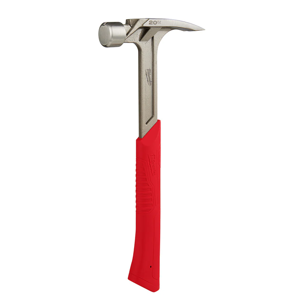 Milwaukee 48-22-9020 20oz Smooth Face Rip Claw Hammer - Moutools
