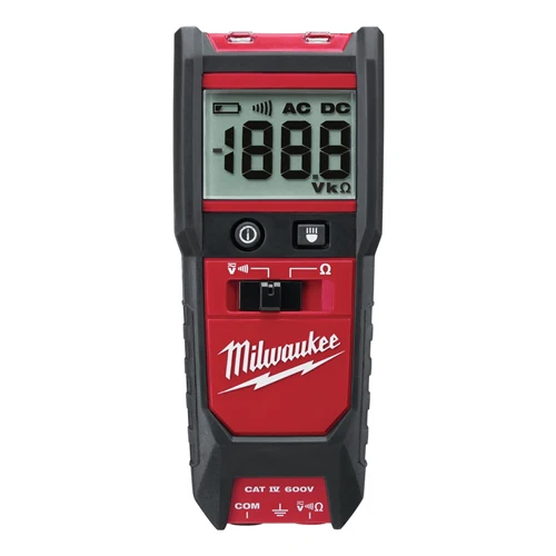 Milwaukee 2213-20 Auto Voltage/Continuity Tester w/ Resistance - Moutools