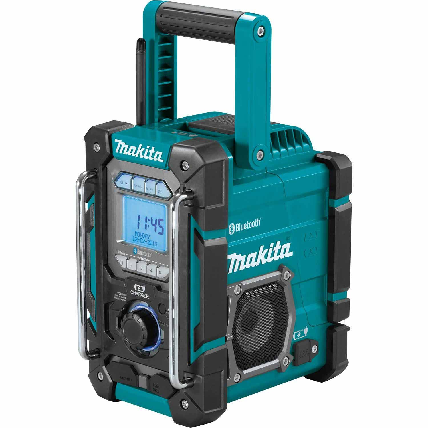 Makita XRM10 18V LXT® / 12V max CXT Job Site Charger / Radio, Tool Only - Moutools