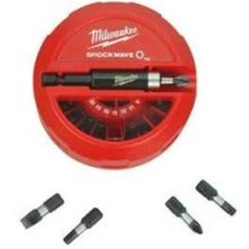 Milwaukee 48-32-4012 22 Piece Shockwave Impact Driver Puck Set - Moutools