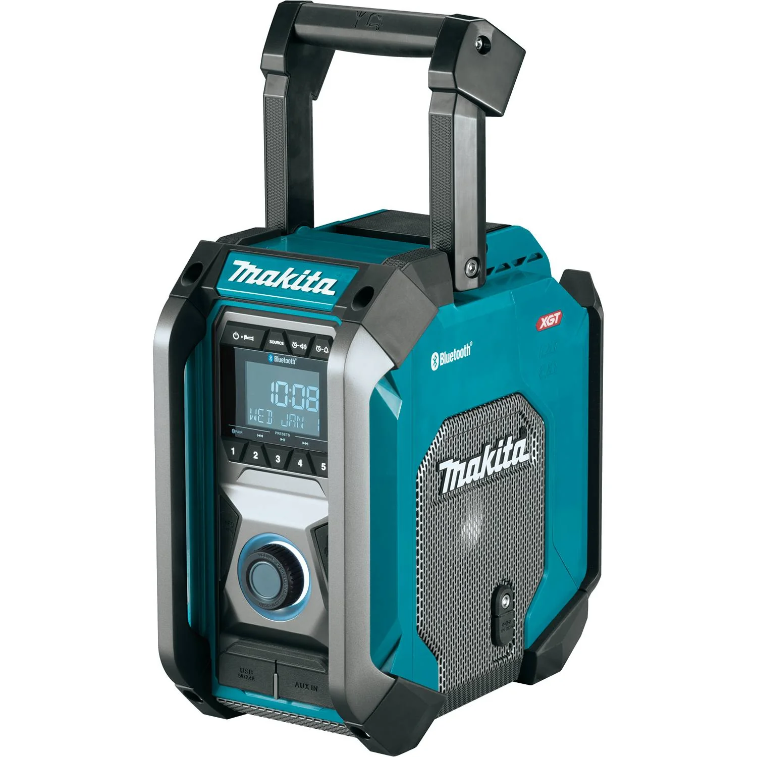Makita GRM03 40V max XGT Cordless Bluetooth Job Site Radio, Tool Only - Moutools