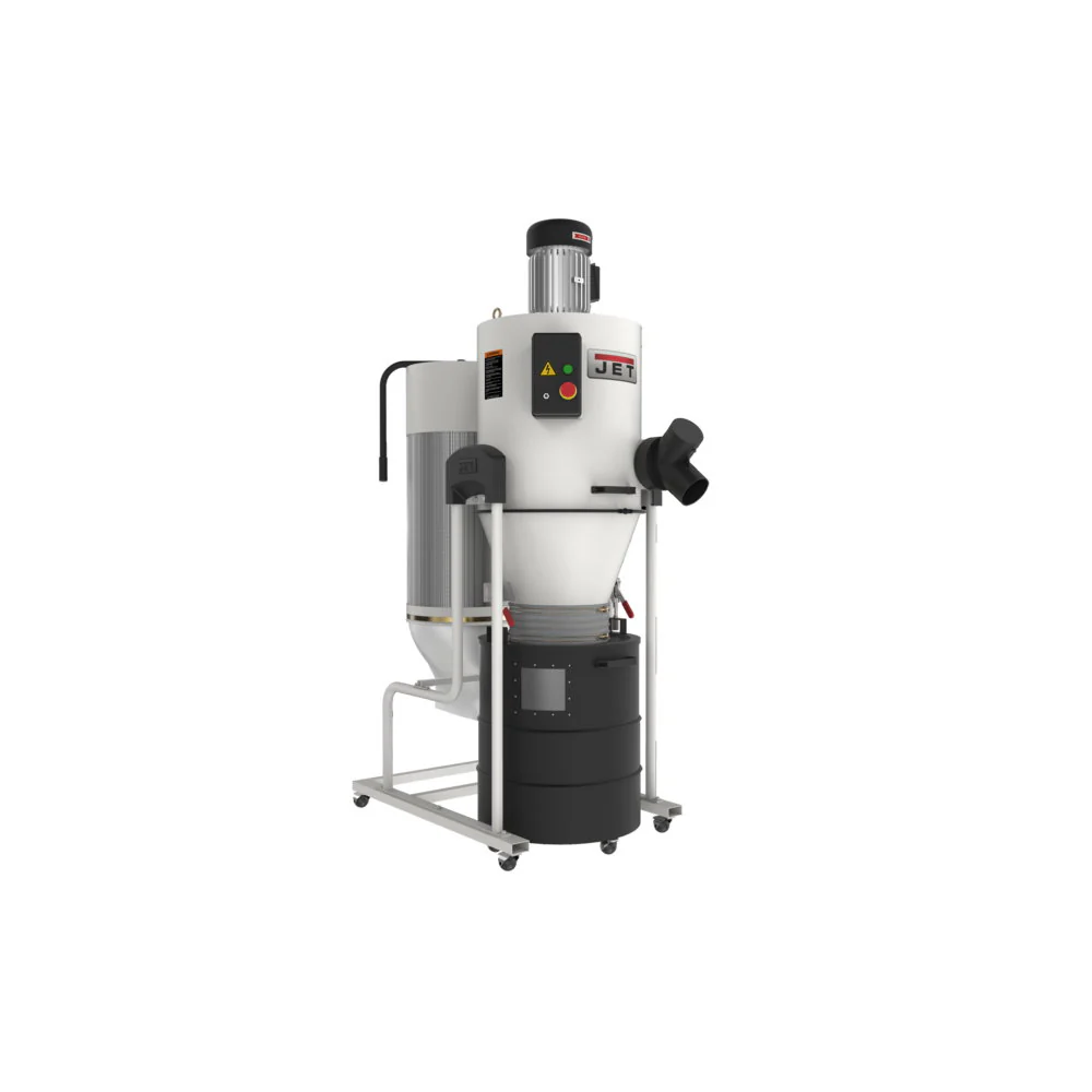 Jet JT9-717520 JCDC-2 Cyclone Dust Collector, 2HP, 230V - Moutools