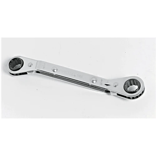 Proto J1182T 3/8 X 7/16 12-Point Ratcheting Offset Box Wrench - Moutools