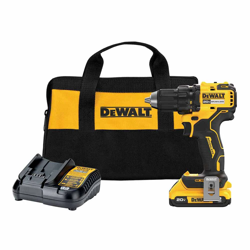 DeWalt DCD793D1 20V MAX Brushless Cordless 1/2 in. Drill/Driver Kit - Moutools