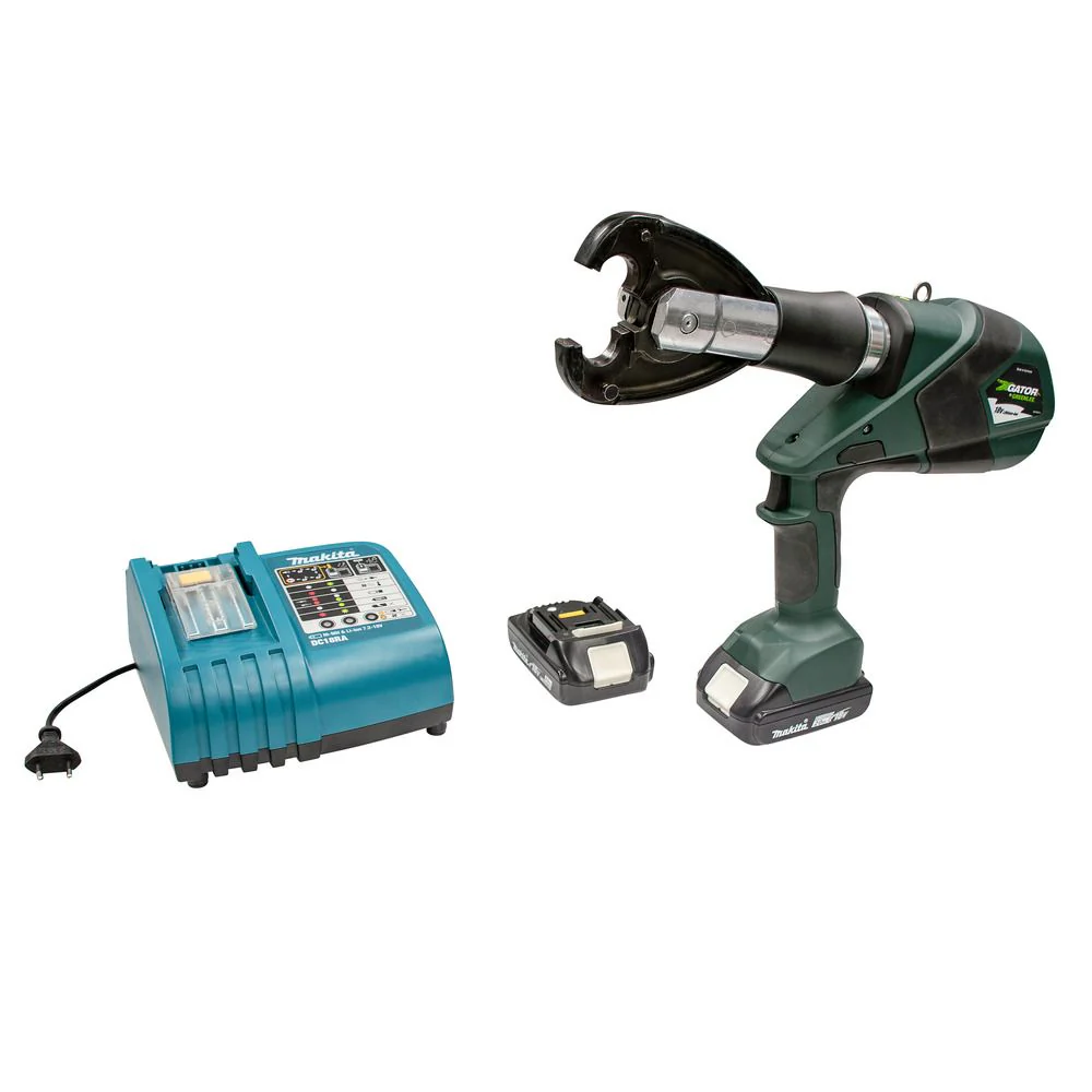 Greenlee EK425PLXD22 EK425 PLX 6 Ton, D3 Profile Crimper, 2.0Ah Battery, 230V Charger - Moutools