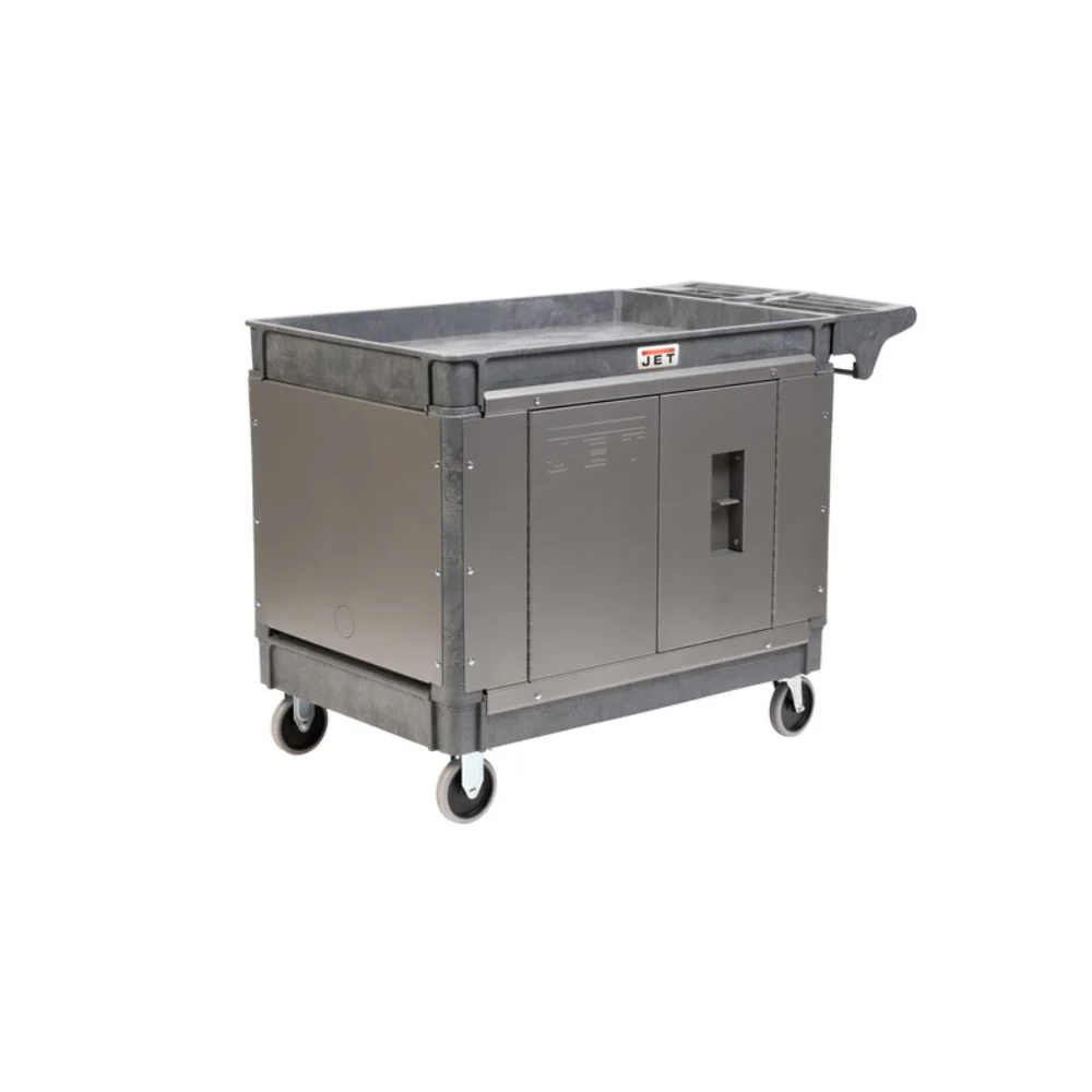 Jet JT1-128 Resin Cart 140019 w/ LOAD-N-LOCK Security System Kit - Moutools