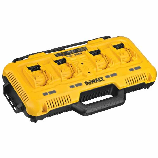 DeWalt DCB104 20V Max 4-Port Simultaneous Rapid Battery Charger - Moutools