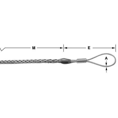 Condux 08641913 Multiple Strength Grip - Flexible Eye, .25 -.49-26 6800 lbs - Moutools