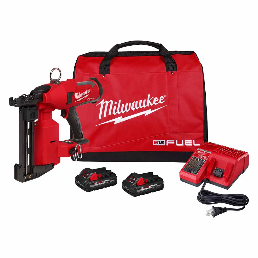 Milwaukee 2843-22 M18 Fuel Utility Fencing Stapler Kit - Moutools