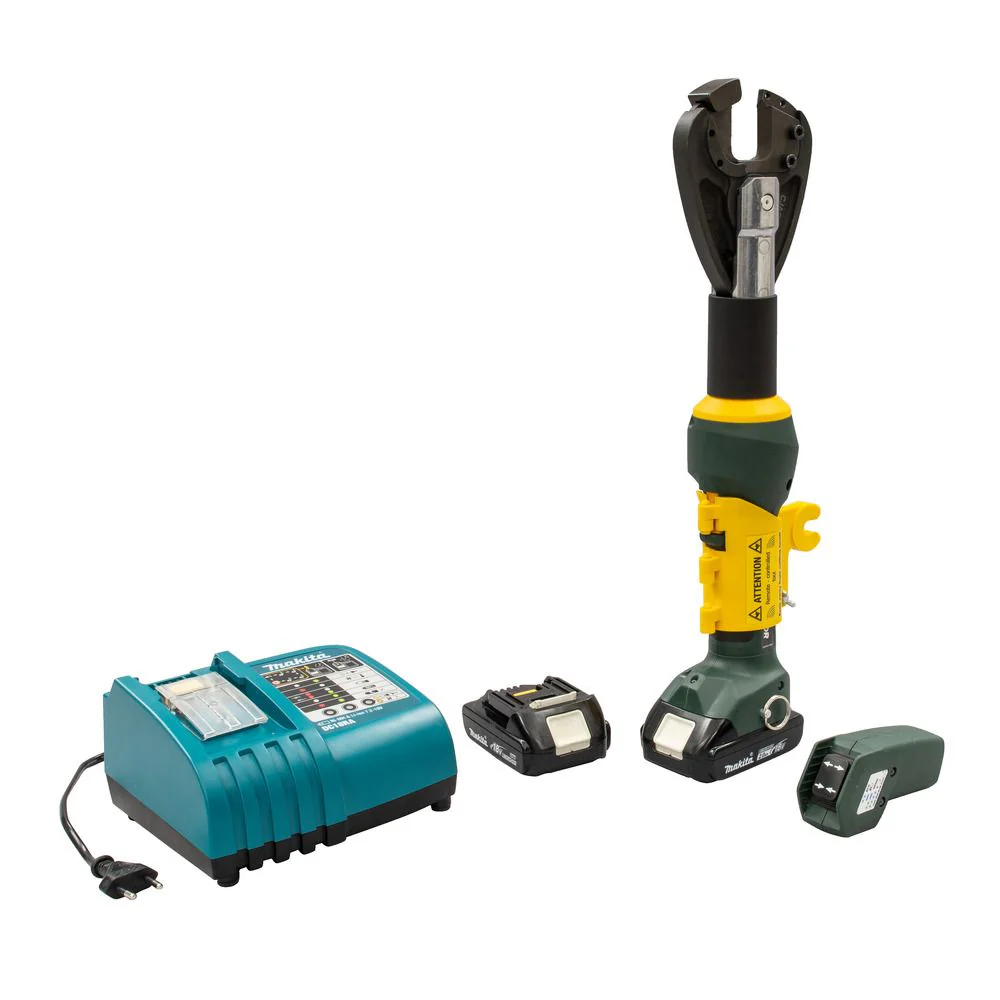 Greenlee EK425LXR22ACSR EK425LXR 6 Ton, Hard Metal Remote Cutter, 2.0Ah Battery, 230V Charger - Moutools