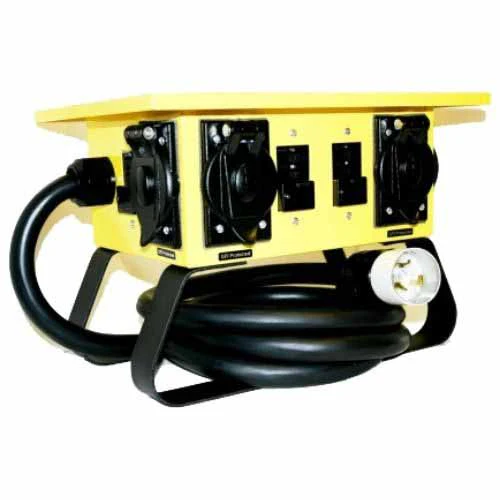 Southwire 6508TLSX 50A 125/250V TL Temporary Power Distribution w/ Sled Base - Moutools