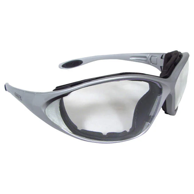 Dewalt DPG95-1D Framework Safety Glasses, Silver Frame, Clear Lens - Moutools