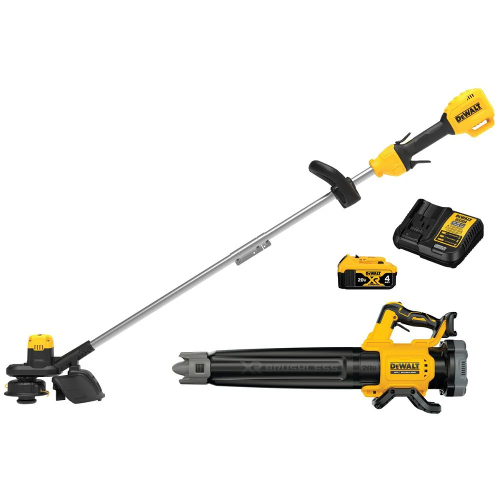 DeWalt DCKO215M1 20V MAX Cordless String Trimmer and Brushless Blower Combo Kit - Moutools