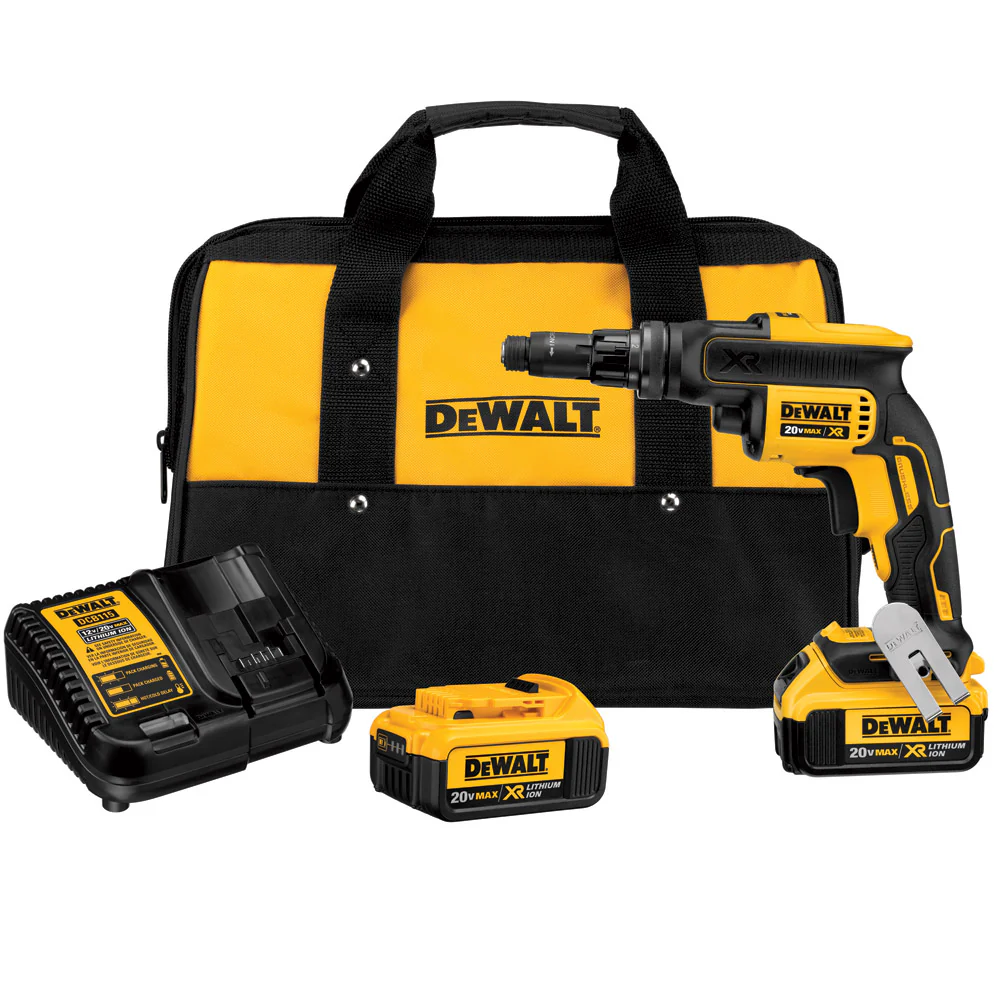 DeWalt DCF622M2 20 V MAX XR Versa-Clutch Adjustable Torque Screwgun Kit - Moutools