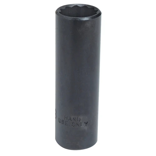 Proto J5018B 3/8 Drive 9/16 ProtoBlack™ 12-Point Deep Length Hand Socket - Moutools