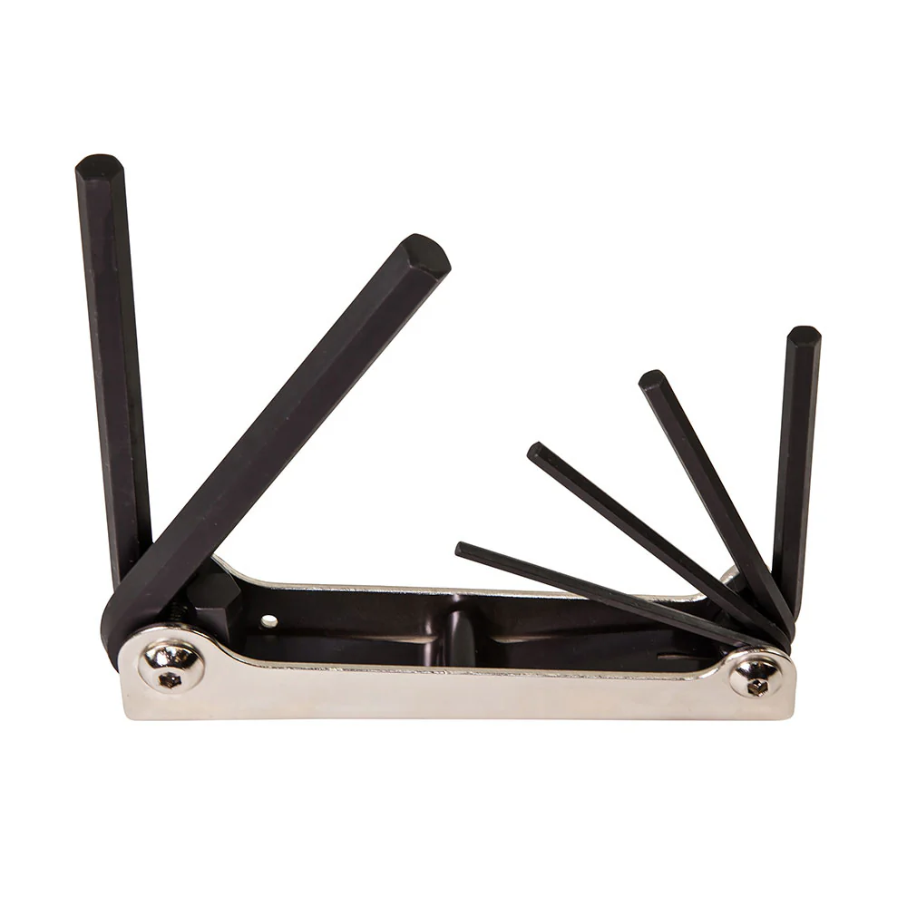 Klein 70580 Folding Hex Key Set, Six-Key, Metric Sizes - Moutools